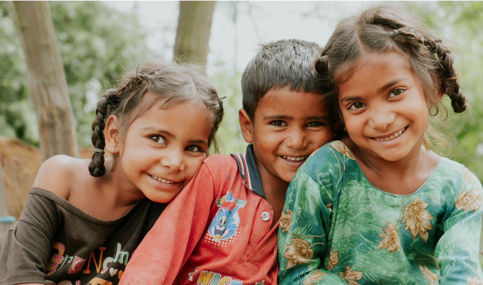 Portrait Indische Kinder
